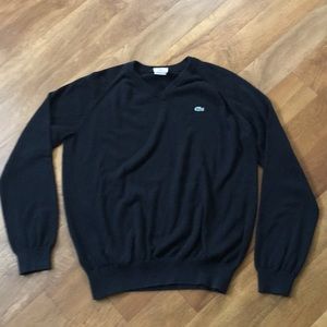 Lacoste black sweater